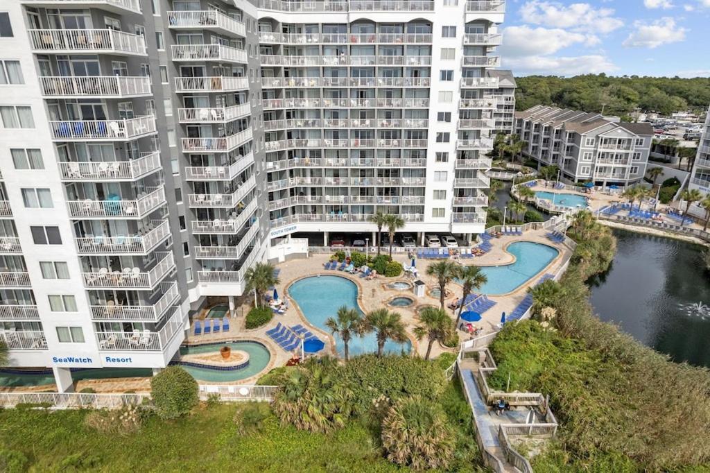 Direct Oceanfront- King Bedroom- Amazing Views/Pools/Hot Tubs/Beach Access/Golf เมอร์เทิลบีช ภายนอก รูปภาพ